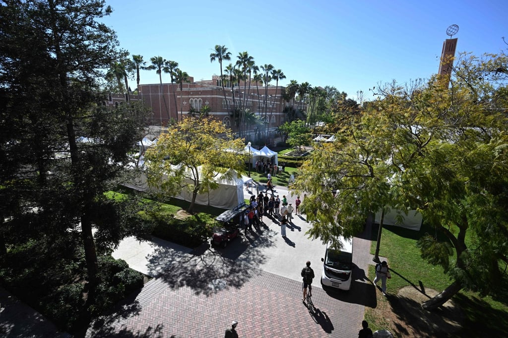 The University of Southern California (USC) in Los Angeles, California. Photo: AFP