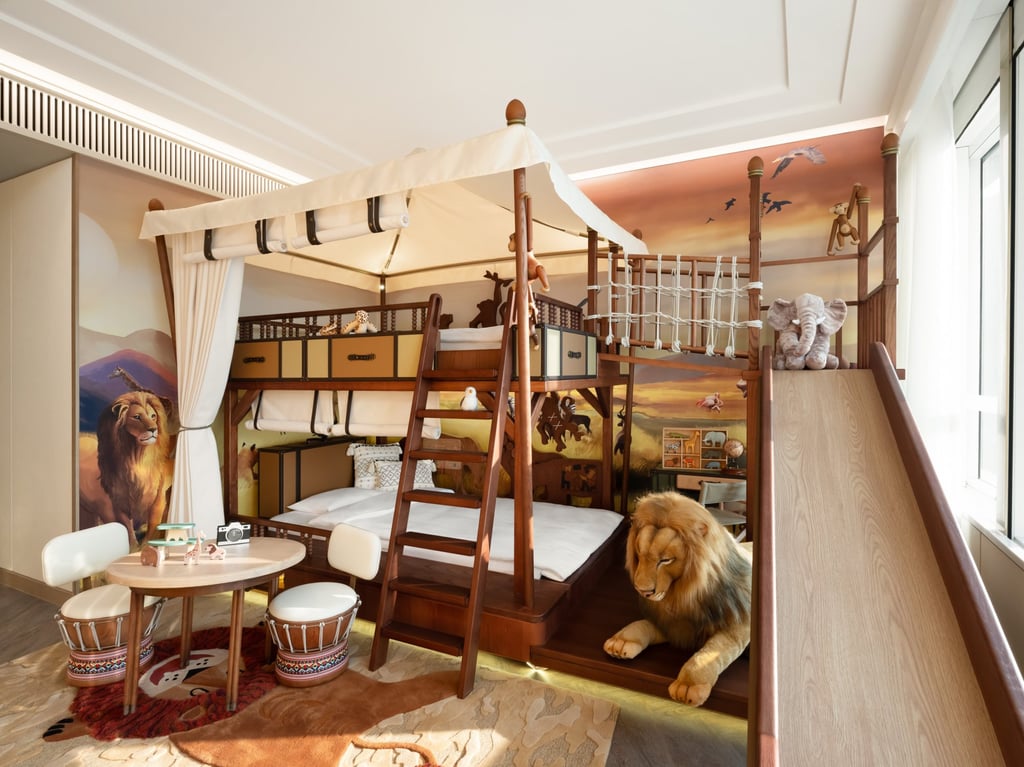 The Safari Adventure room at the Island Shangri-La, Hong Kong. Photo: Island Shangri-La, Hong Kong The Safari Adventure room at the Island Shangri-La, Hong Kong. Photo: Island Shangri-La, Hong Kong