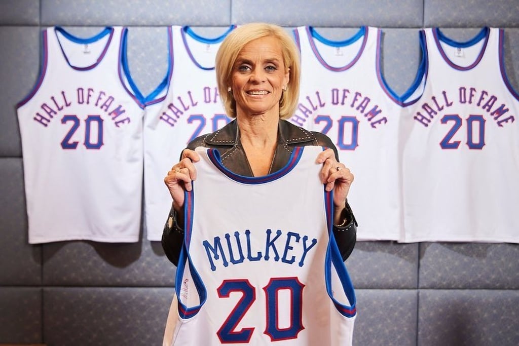 Kim Mulkey in a post shared with her followers in May 2021. Photo: @coachkimmulkey/Instagram