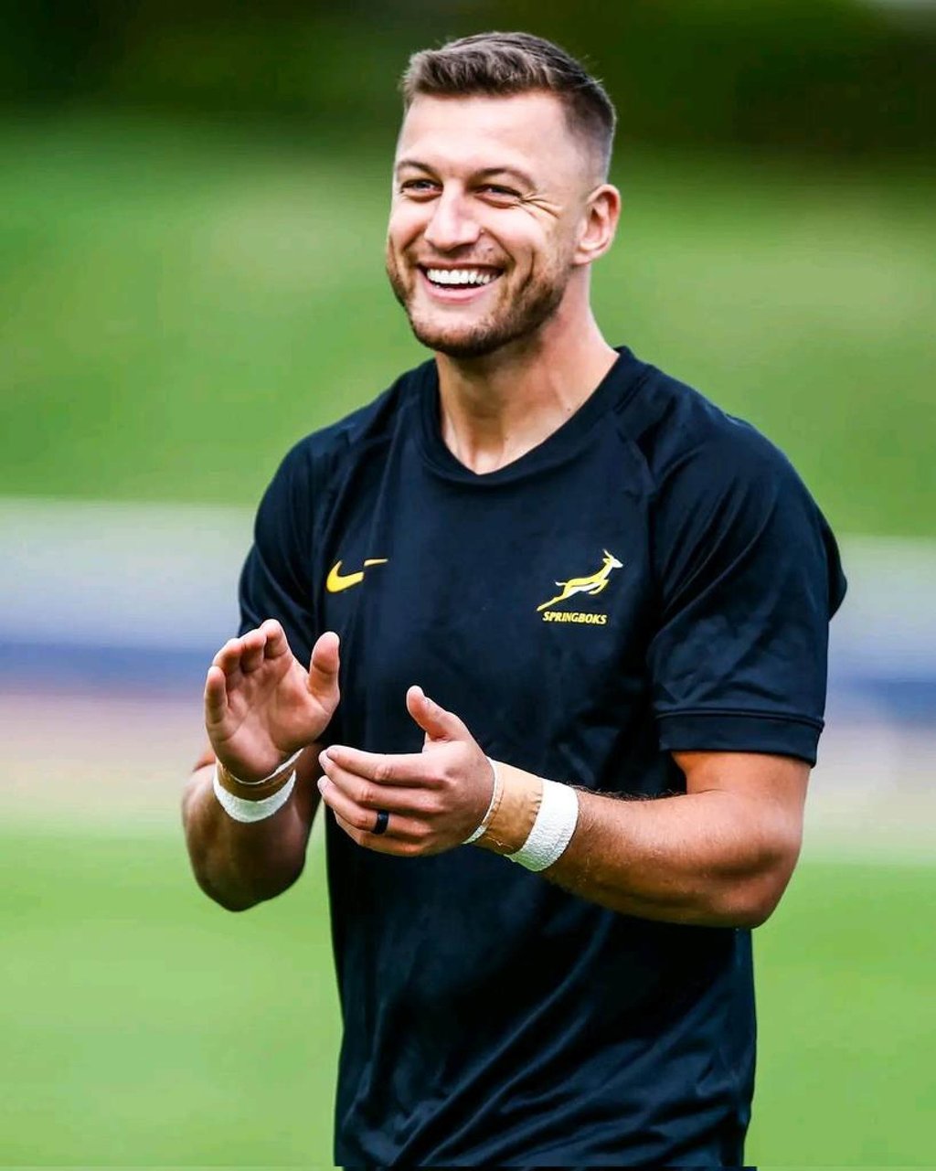 South African fly-half Handré Pollard. Photo: @makgalane_ii/X South African fly-half Handré Pollard. Photo: @makgalane_ii/X