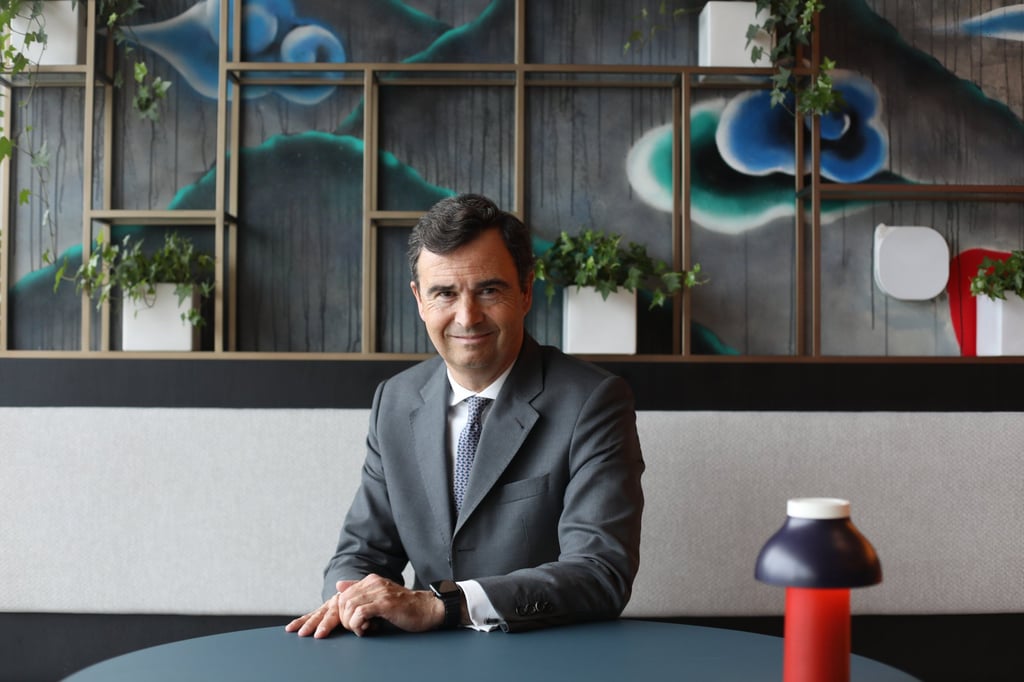 Christian Ulbrich, CEO and president of JLL, photographed at the company’s office in Quarry Bay, Hong Kong, on April 15, 2024. Photo: Xiaomei Chen Christian Ulbrich, CEO and president of JLL, photographed at the company’s office in Quarry Bay, Hong Kong, on April 15, 2024. Photo: Xiaomei Chen