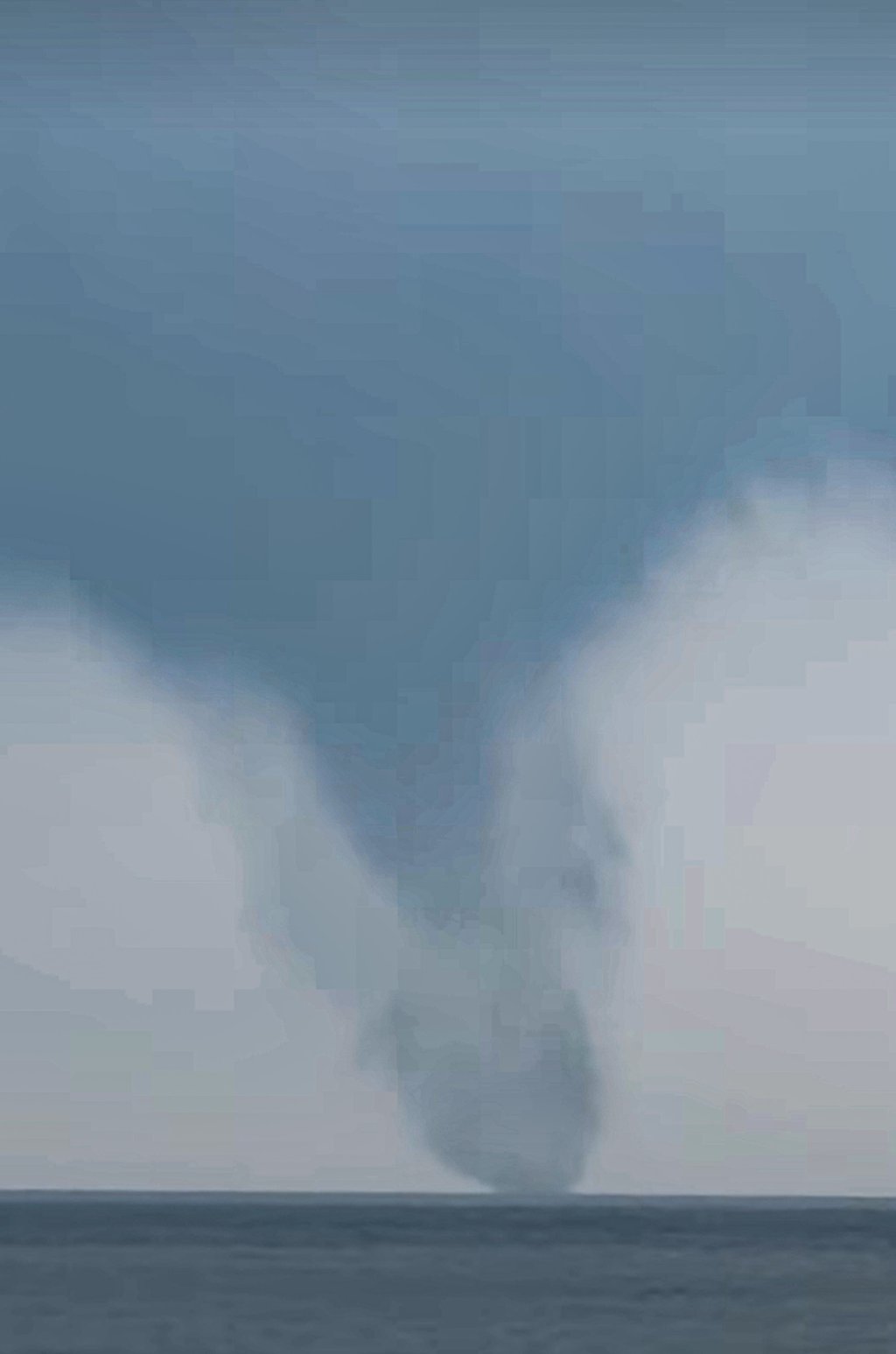 The waterspout was spotted at Clear Water Bay. Photo: Facebook/ Cheung WingWing