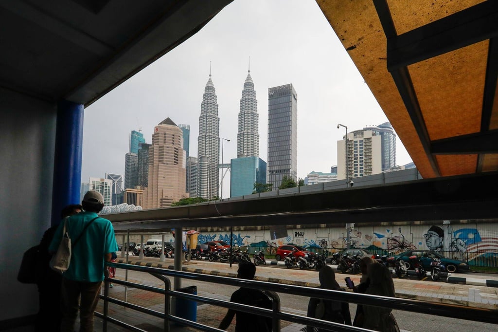 The Petronas Twin Towers in Malaysia. Malaysia aims to turn Kuala Lumpur into a regional digital hub. Photo: Bloomberg