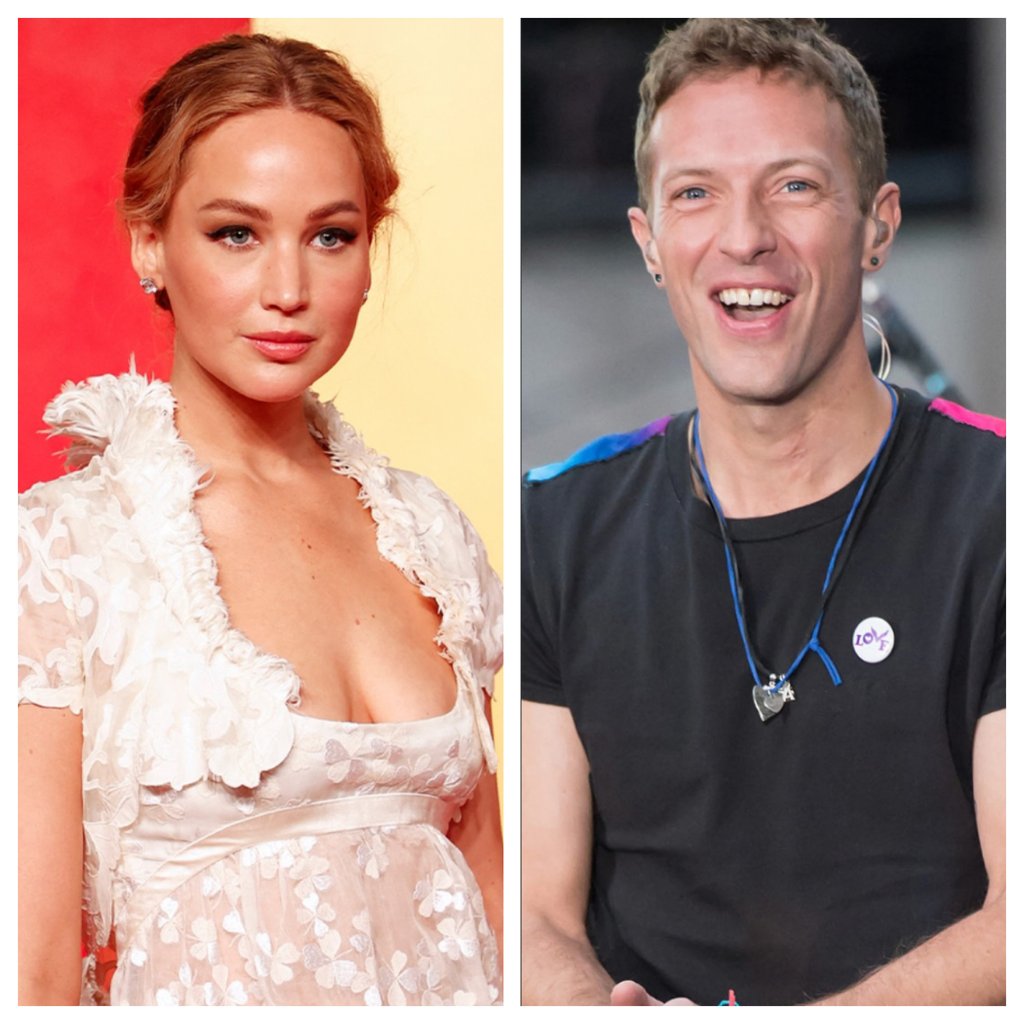 Jennifer Lawrence dated Chris Martin after the Coldplay vocalist split from Gwyneth Paltrow. Photos: Instagram Jennifer Lawrence dated Chris Martin after the Coldplay vocalist split from Gwyneth Paltrow. Photos: Instagram