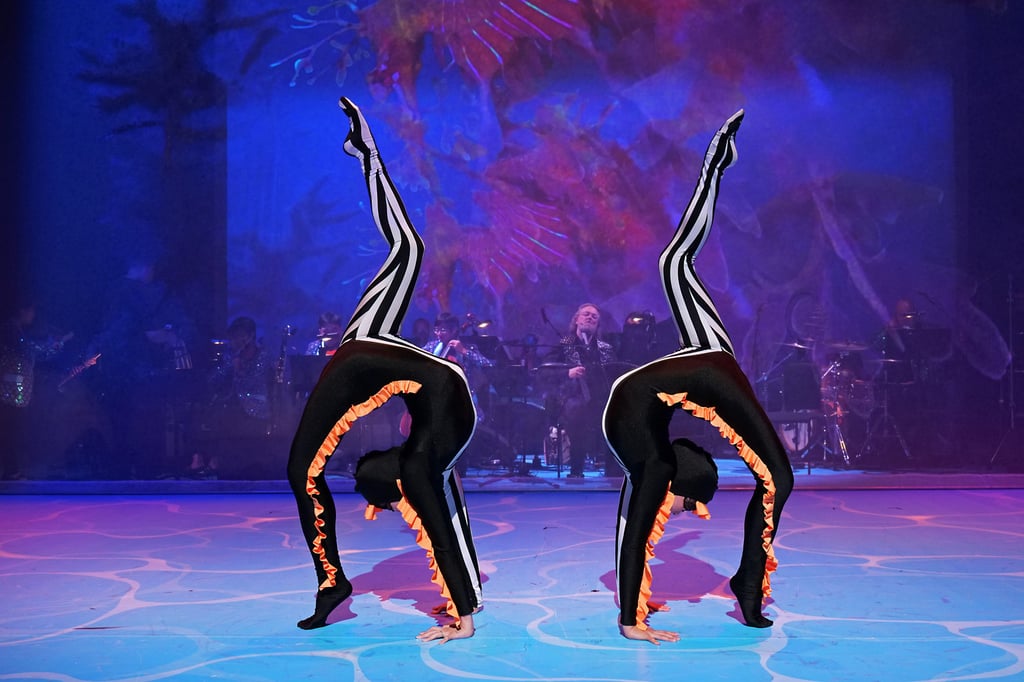 Performers dressed as sea dragons in Shark Symphony. Photo: CCOHK Performers dressed as sea dragons in Shark Symphony. Photo: CCOHK