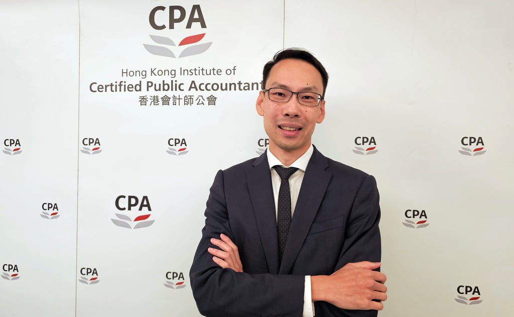Roy Leung, the newly elected president of the Hong Kong Institute of Certified Public Accountants. Photo: Enoch Yiu Roy Leung, the newly elected president of the Hong Kong Institute of Certified Public Accountants. Photo: Enoch Yiu