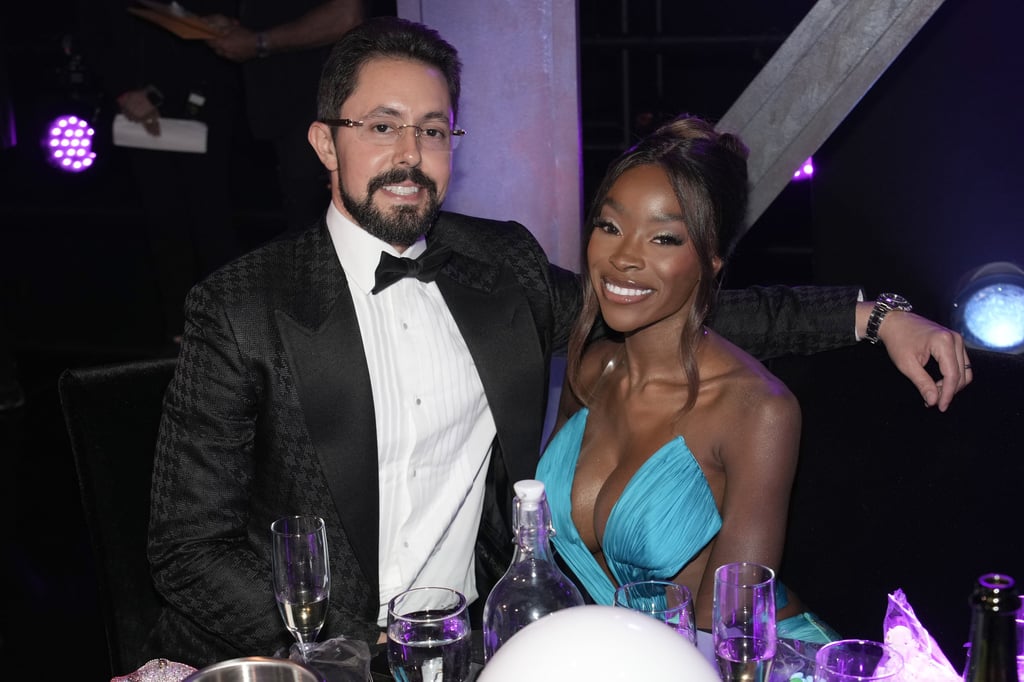 Chelsea Lazkani, with then husband Jeff Lazkani, attending the annual MTV Movie & TV Awards in Santa Monica, California, broadcast on June 5, 2022. Photo: Getty Images