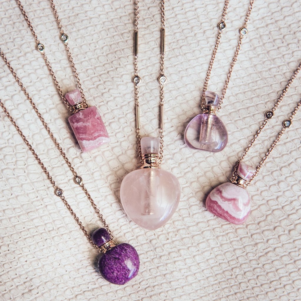 Jacquie Aiche Potion Bottle pendants