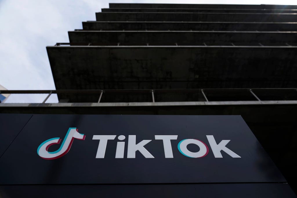 The TikTok building in Culver City, Los Angeles, California, in March 2023. Photo: AP