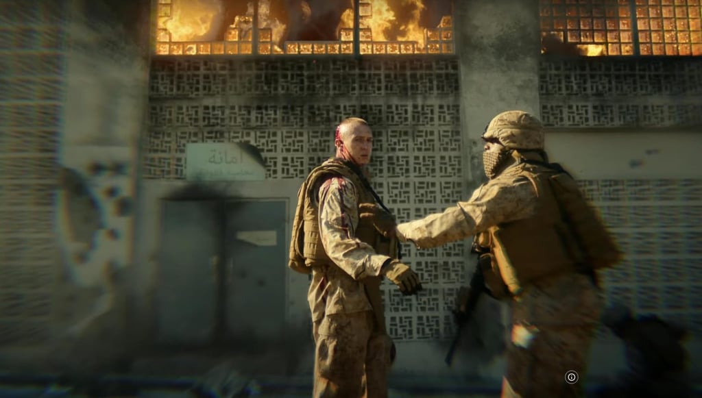 A poignant scene in the film which sees a Hong Kong journalist shot dead has provoked much online discussion. Photo: A24 A poignant scene in the film which sees a Hong Kong journalist shot dead has provoked much online discussion. Photo: A24