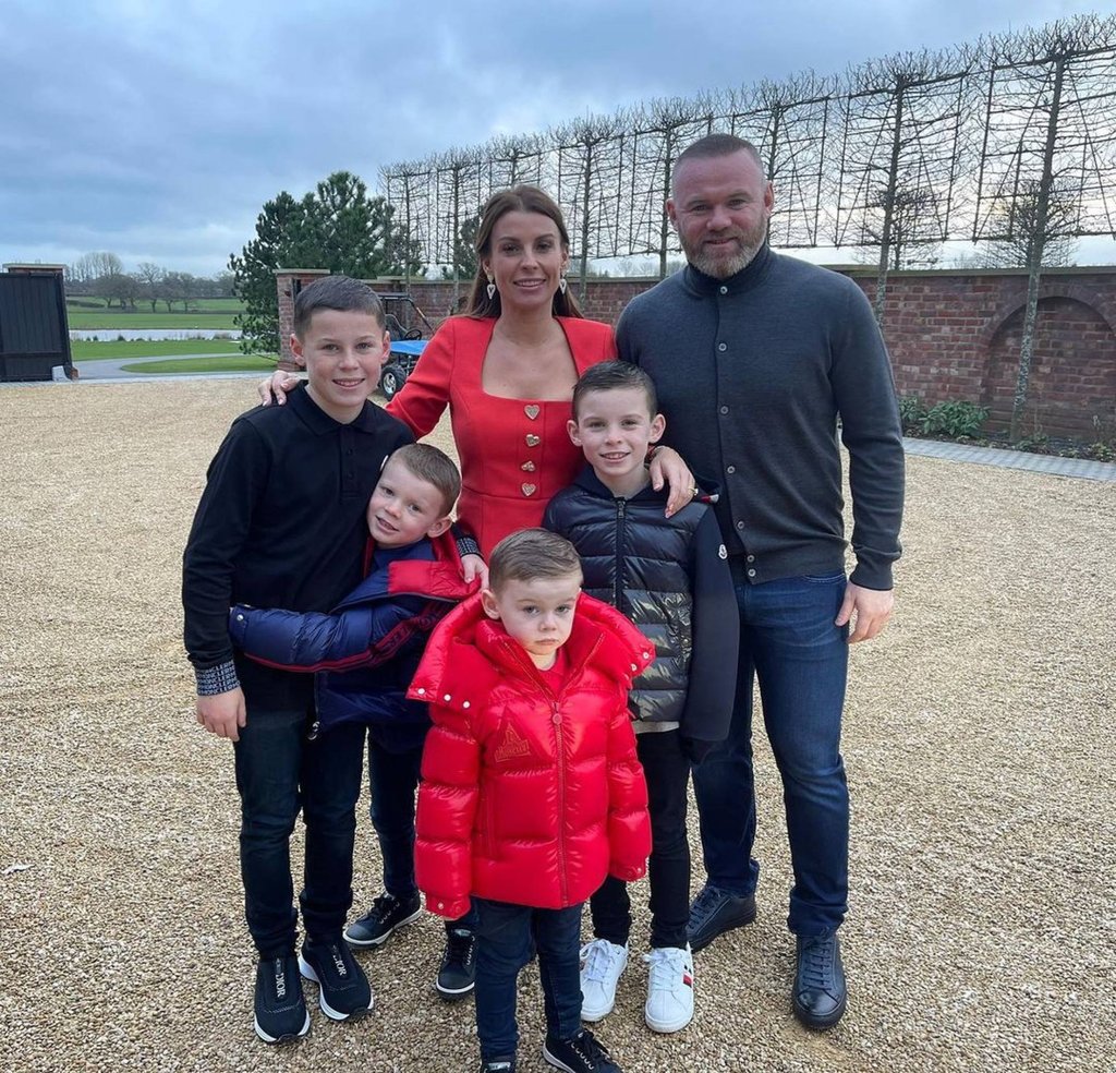 Wayne Rooney and his family over Christmas 2023. Photo: @waynerooney/Instagram Wayne Rooney and his family over Christmas 2023. Photo: @waynerooney/Instagram