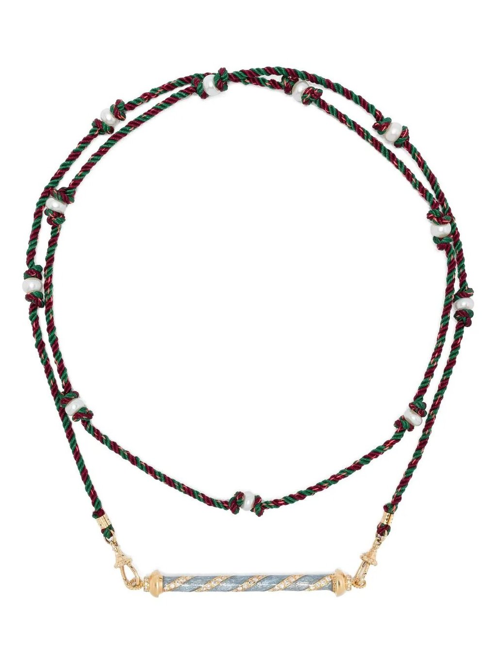 Marie Lichtenberg Candy Cane necklace Marie Lichtenberg Candy Cane necklace