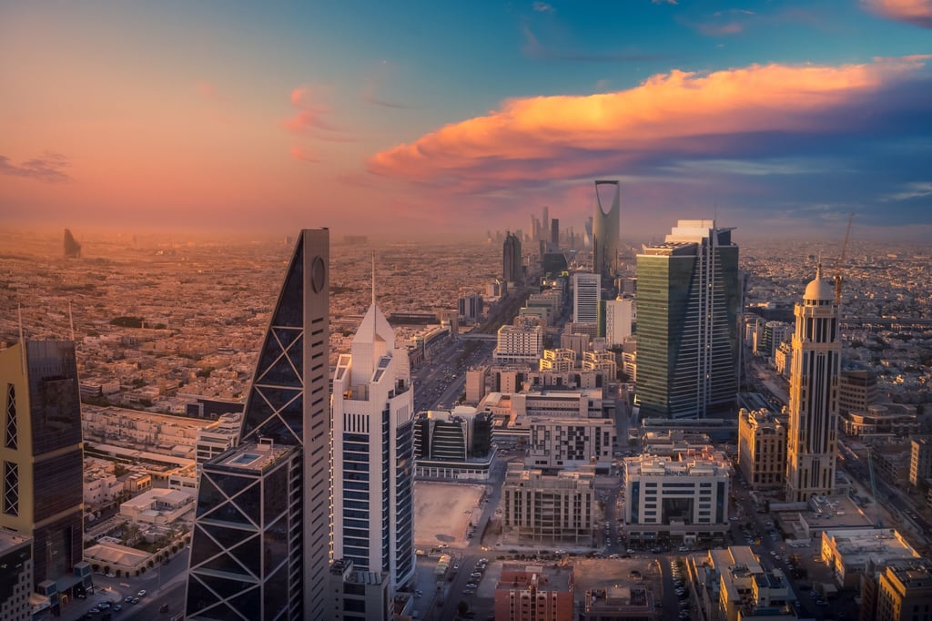 The skyline of Riyadh, the capital and largest city of Saudi Arabia. Photo: Shutterstock