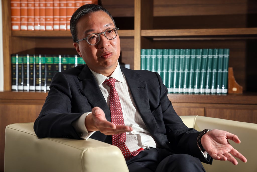 Secretary for Justice Paul Lam. Photo: Dickson Lee