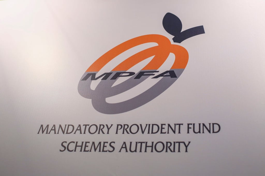 The logo of Mandatory Provident Fund Schemes Authority (MPFA). Photo: Edmond So The logo of Mandatory Provident Fund Schemes Authority (MPFA). Photo: Edmond So