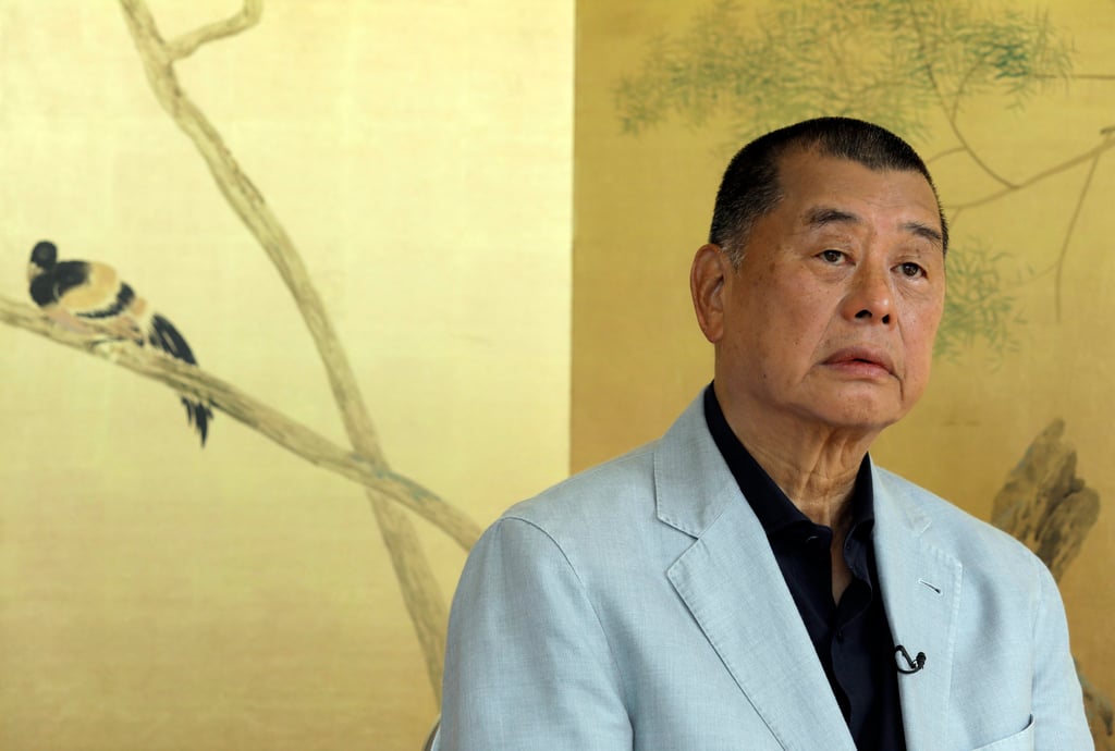 Jimmy Lai is currently standing trial on two conspiracy charges of collusion with foreign forces and a third of conspiracy to print and distribute seditious publications. Photo: AP