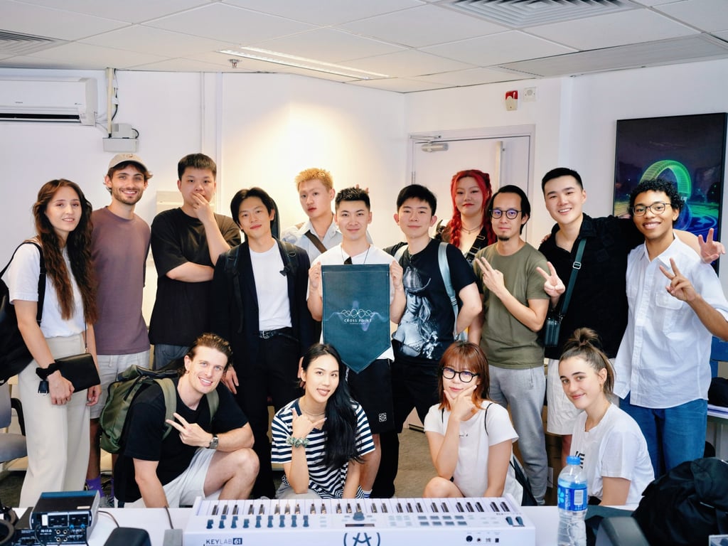 UMP Hong Kong camp members including Chris James (back row, second from left), Gaston Pong (back row, centre) and Chiyo (front, second from right). Photo: UMP Hong Kong UMP Hong Kong camp members including Chris James (back row, second from left), Gaston Pong (back row, centre) and Chiyo (front, second from right). Photo: UMP Hong Kong