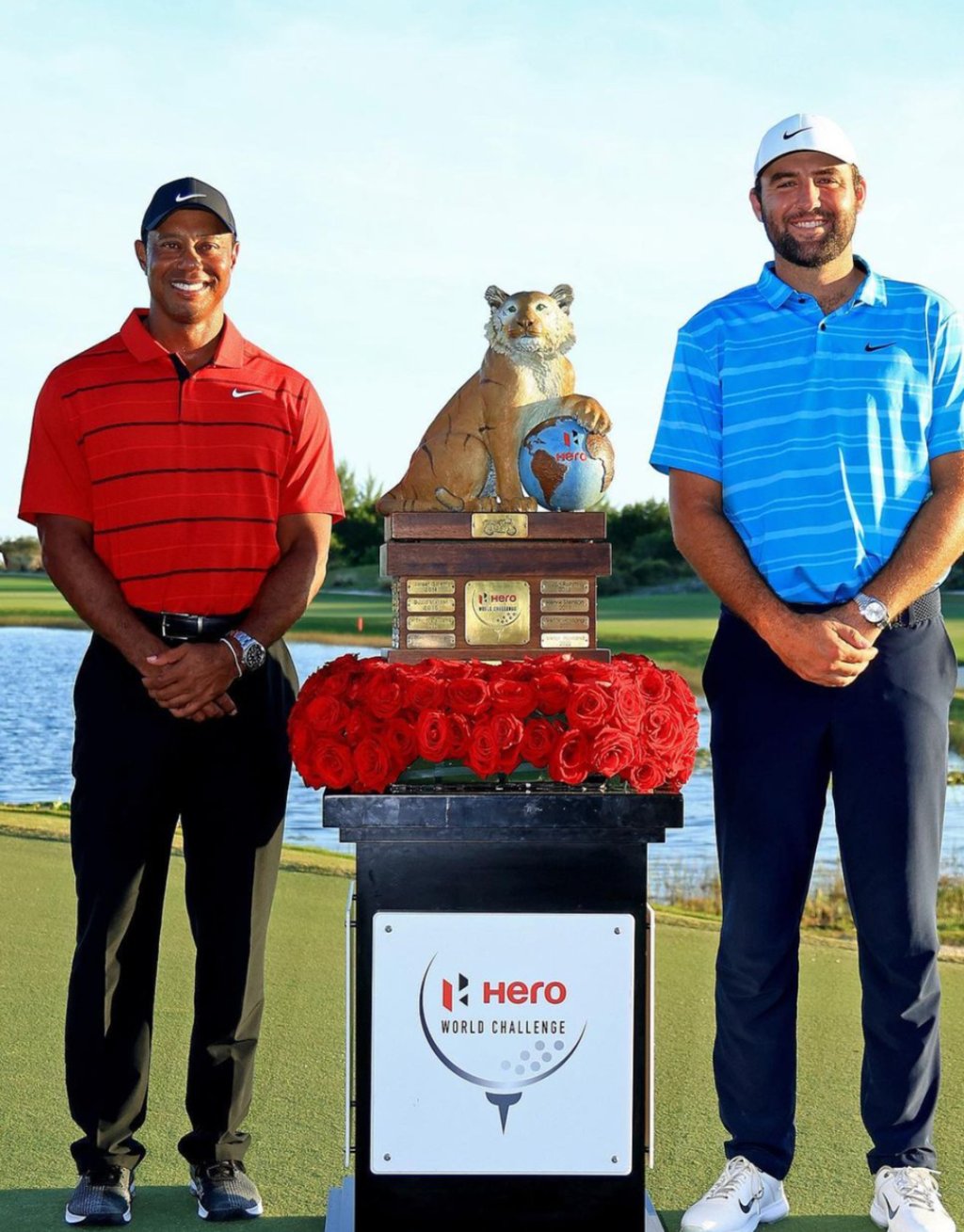 A new contender for the greatest of all time? Tiger Woods and Scottie Scheffler. Photo: @scottie.scheffler/Instagram A new contender for the greatest of all time? Tiger Woods and Scottie Scheffler. Photo: @scottie.scheffler/Instagram
