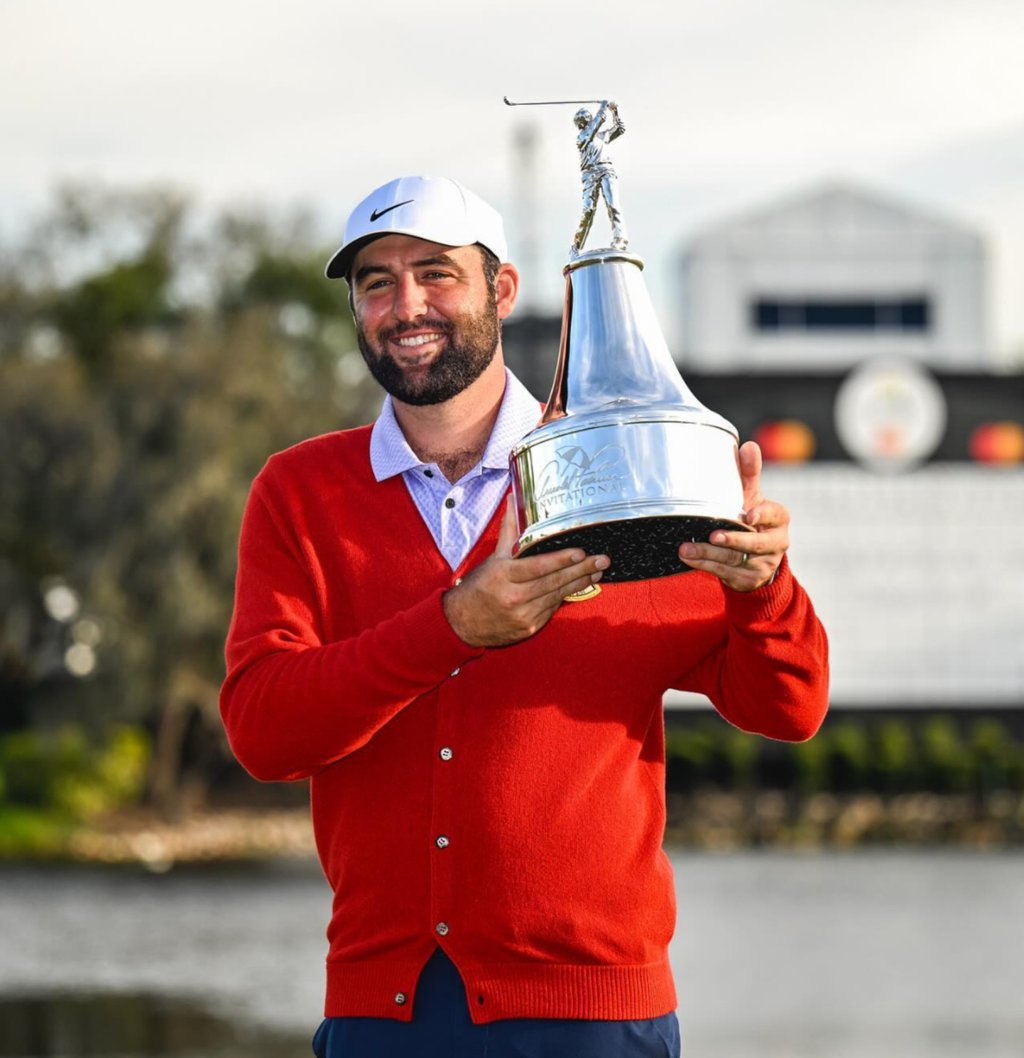 Scottie Scheffler is only 27 but already matching Tiger Woods’ achievements. Photo: @scottie.scheffler/Instagram Scottie Scheffler is only 27 but already matching Tiger Woods’ achievements. Photo: @scottie.scheffler/Instagram
