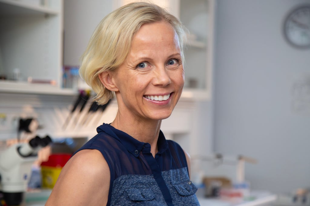 Trine Moholdt of the Norwegian University of Science and Technology says women who did high intensity interval training (HIIT) had higher levels of the hormone adiponectin in their breast milk after exercise. Photo: Trine Moholdt