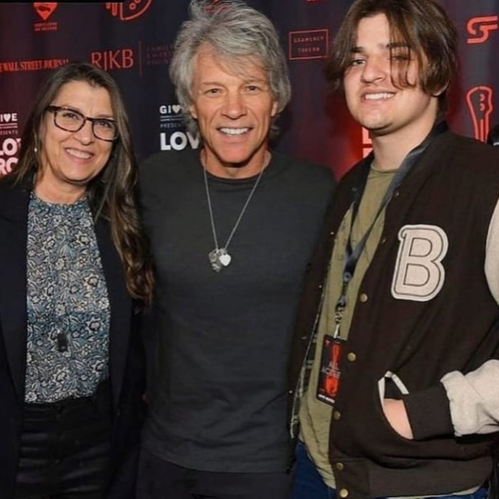 Dorothea Hurley, Jon Bon Jovi and their youngest son Romeo. Photo: @romeobongiovifan/Instagram Dorothea Hurley, Jon Bon Jovi and their youngest son Romeo. Photo: @romeobongiovifan/Instagram