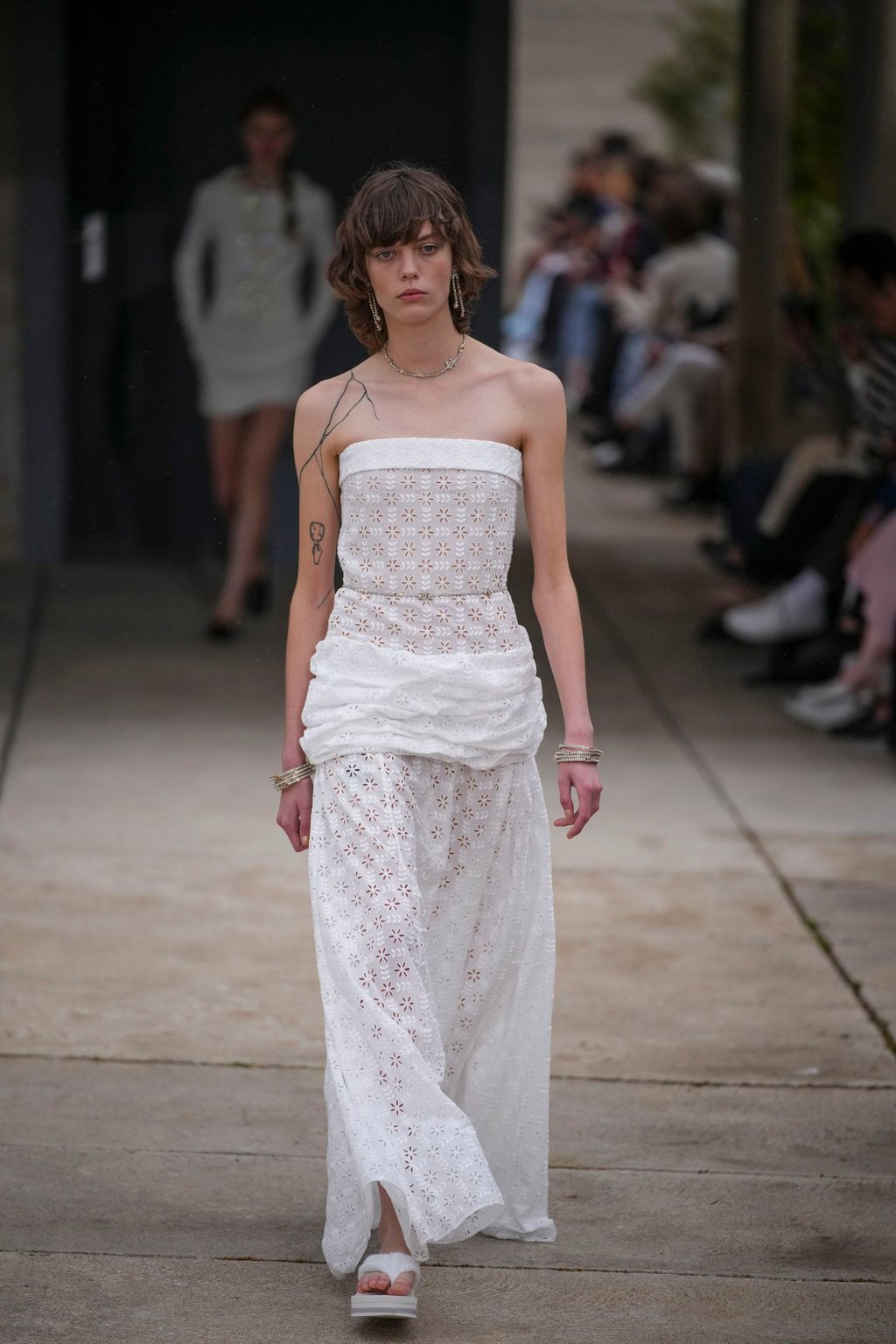 Chanel dress white outlet