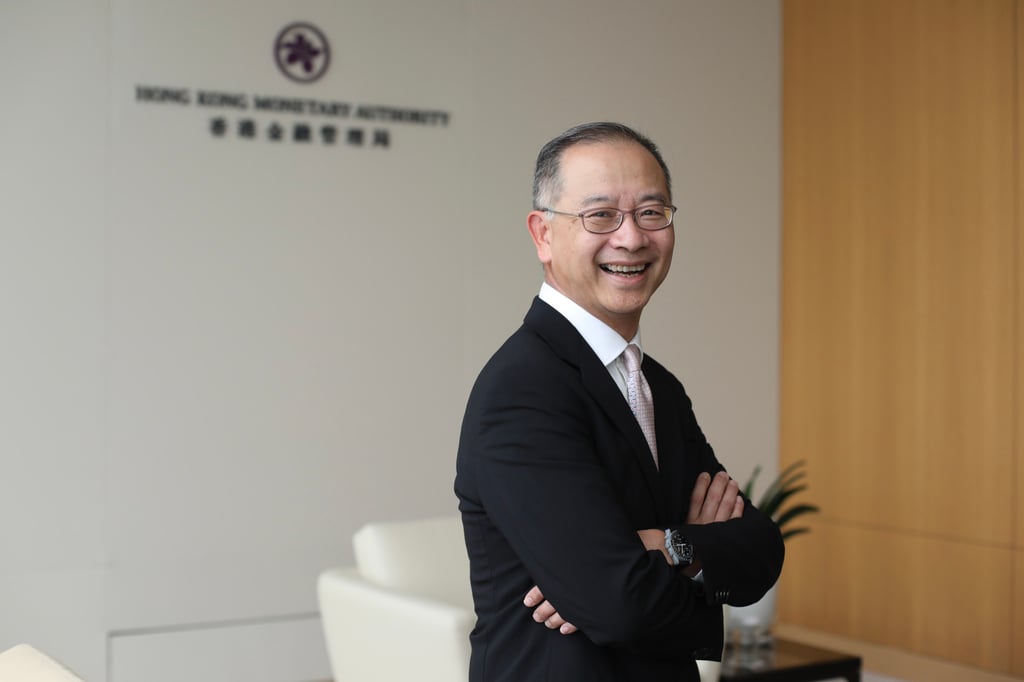 The green taxonomy provides a common language and framework for sustainable finance, HKMA CEO Eddie Yue said. Photo: Xiaomei Chen The green taxonomy provides a common language and framework for sustainable finance, HKMA CEO Eddie Yue said. Photo: Xiaomei Chen