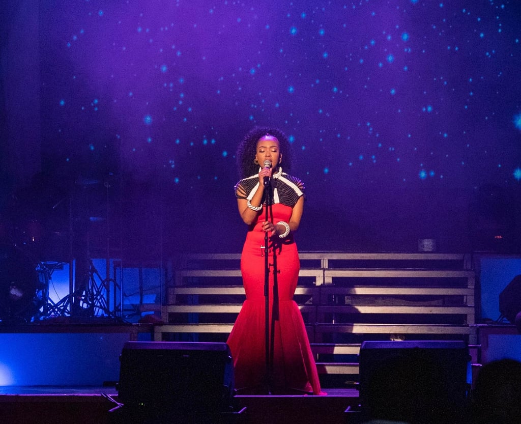 Zaelo sings in English, Chinese, and African styles, allowing her to connect with people across cultural boundaries. Photo: Eli Zaelo