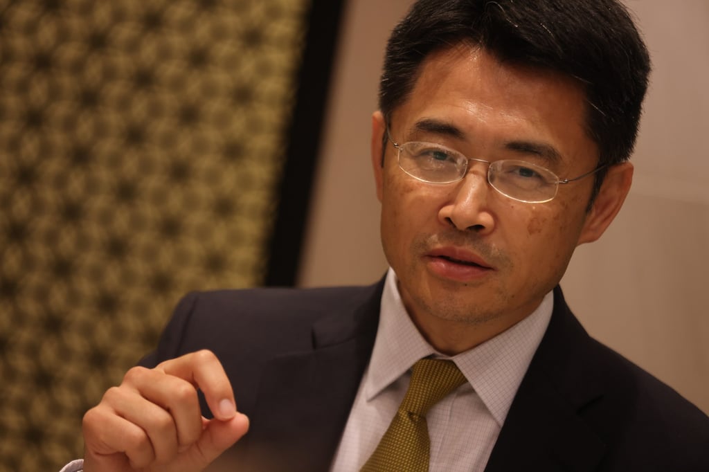 Michael Wu, co-president of Leapmotor, wants to be popular like Uniqlo and Toyota. Photo: Jonathan Wong Michael Wu, co-president of Leapmotor, wants to be popular like Uniqlo and Toyota. Photo: Jonathan Wong