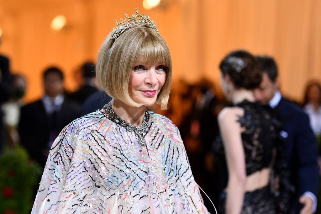 Vogue editor-in-chief Anna Wintour arrives for the 2022 Met Gala at the Metropolitan Museum of Art in New York City. Photo: AFP
