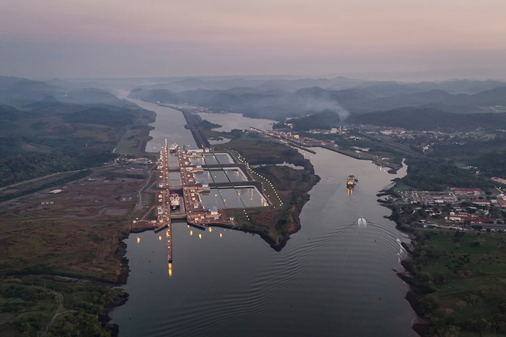 Nicaragua’s canal had been pitched as a competitor to the nearby Panama Canal (pictured). Photo: AP Nicaragua’s canal had been pitched as a competitor to the nearby Panama Canal (pictured). Photo: AP