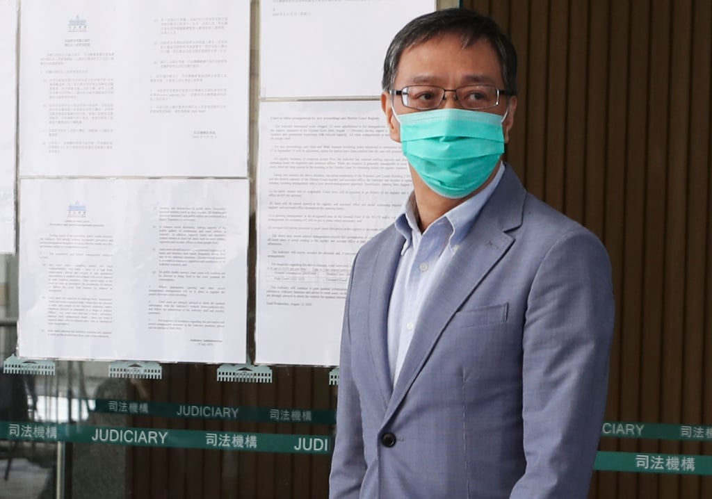 Next Digital former financial chief Royston Chow has taken the stand as a prosecution witness. Photo: Sam Tsang Next Digital former financial chief Royston Chow has taken the stand as a prosecution witness. Photo: Sam Tsang