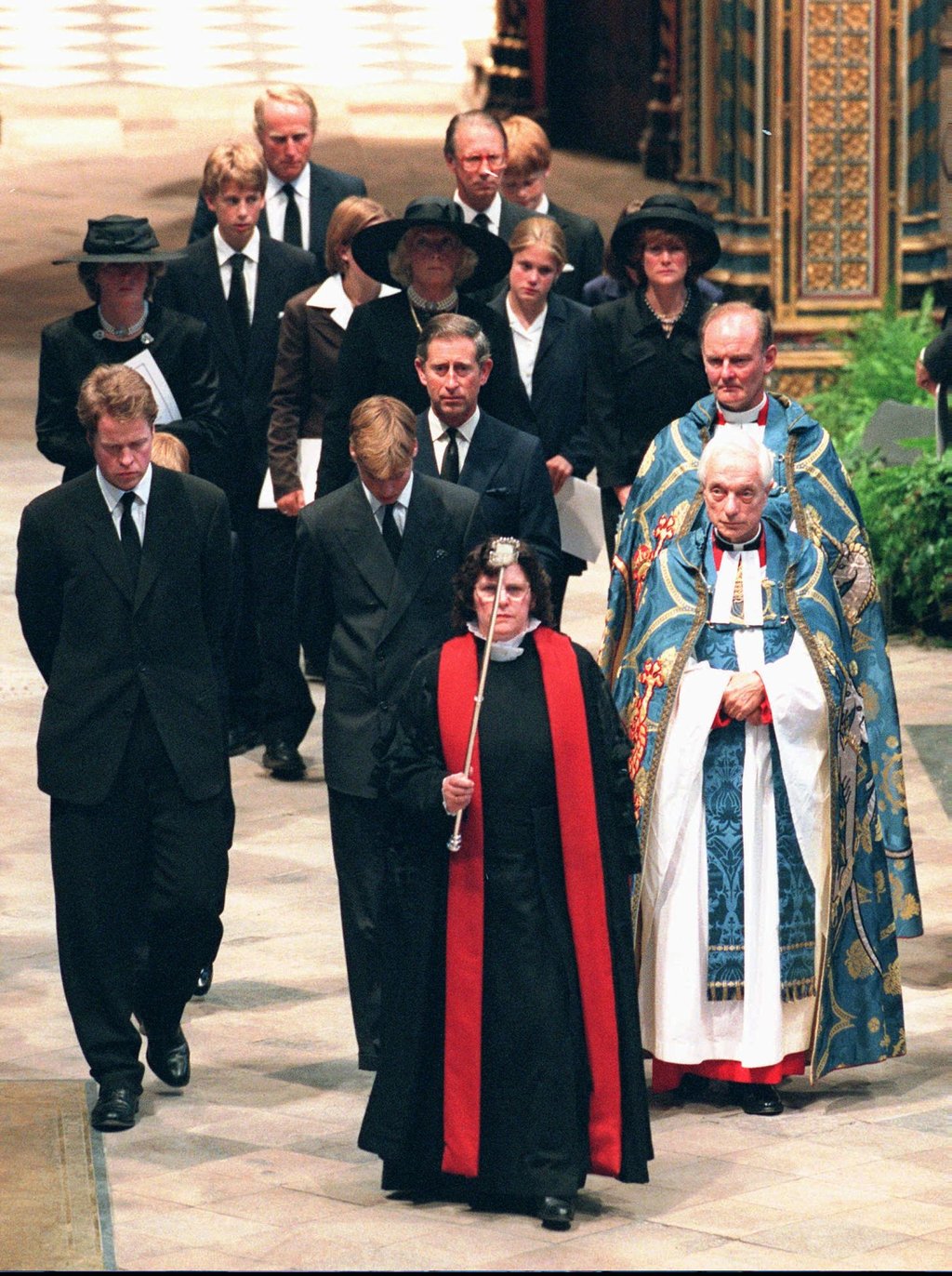Since her sister Princess Diana’s death, Lady Jane Fellowes has continued to support her nephews Princes William and Harry. Photo: AP