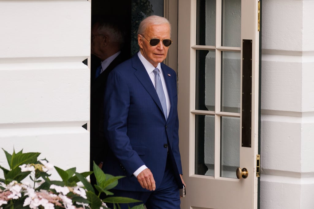 US President Joe Biden departs the White House in Washington on Thursday. Biden has said the United States will not send weapons to Israel if they are to be used in a major military operation in Rafah, in southern Gaza Strip. Photo: Xinhua US President Joe Biden departs the White House in Washington on Thursday. Biden has said the United States will not send weapons to Israel if they are to be used in a major military operation in Rafah, in southern Gaza Strip. Photo: Xinhua