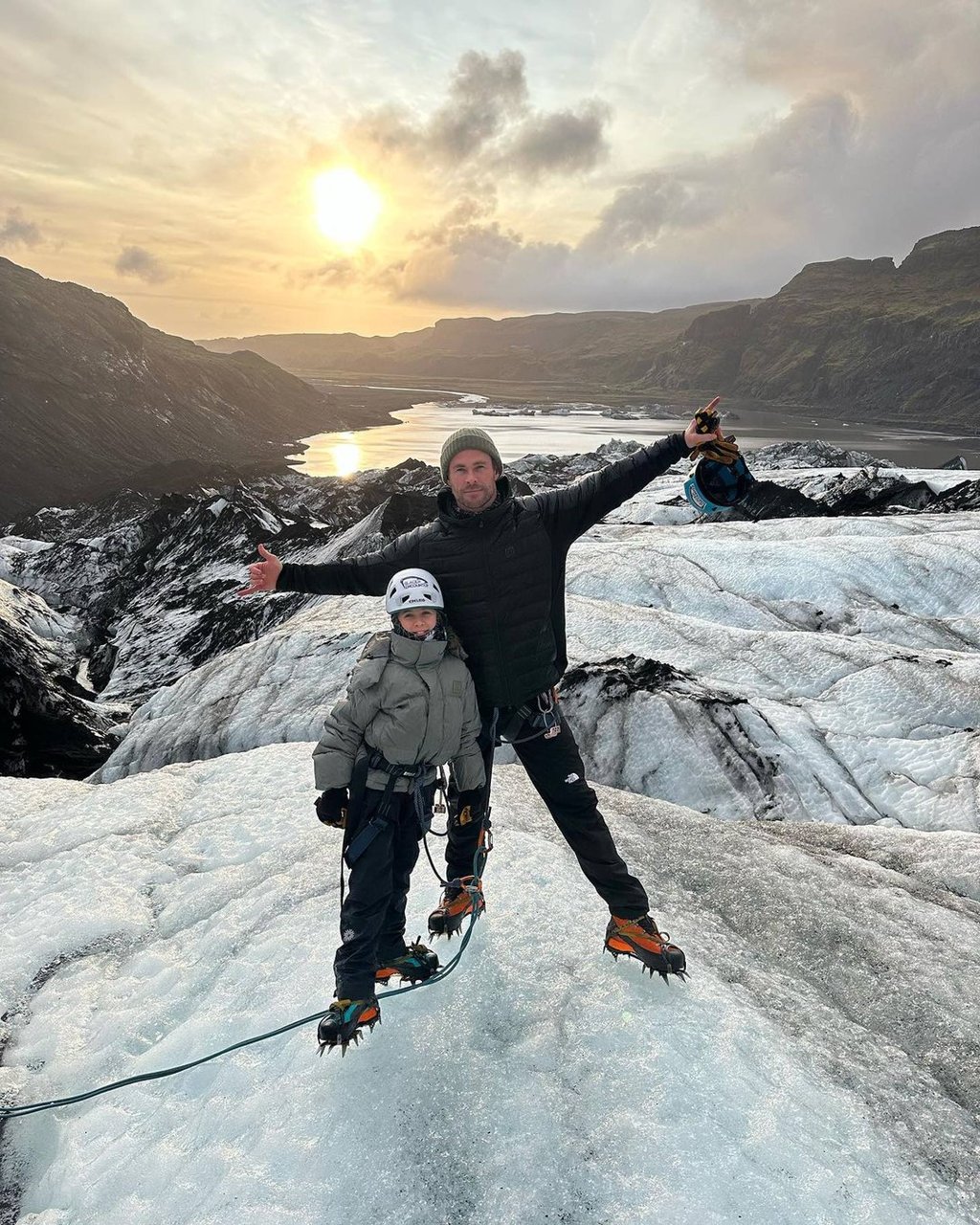 Chris Hemsworth likes to take his kids on adventures. Photo: @chrishemsworth/Instagram Chris Hemsworth likes to take his kids on adventures. Photo: @chrishemsworth/Instagram