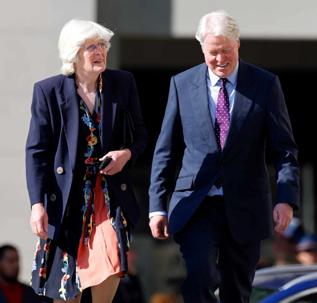 Lady Jane Fellowes and Earl Charles Spencer at The Invictus Games Foundation 10th Anniversary Service at St Paul’s Cathedral on May 8 in London, England. Photo: Indigo/Getty Images