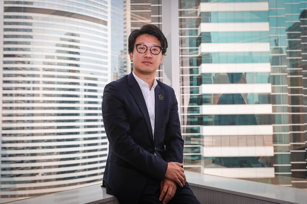 Robin Lin, chairman and chief executive officer of Shanghai REFIRE Group Ltd. poses for a picture in JW Marriott Hotel Hong Kong. 07MAY24 Photo Edmond So Robin Lin, chairman and chief executive officer of Shanghai REFIRE Group Ltd. poses for a picture in JW Marriott Hotel Hong Kong. 07MAY24 Photo Edmond So