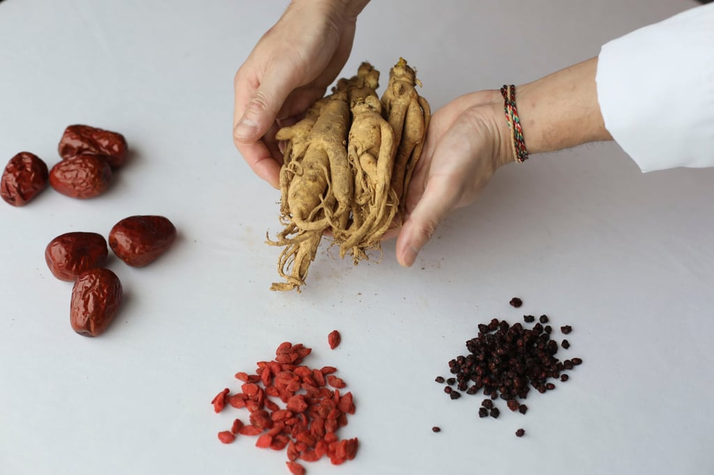 Some of the ingredients used by Tang at the restaurant. Photo: Xiaomei Chen Some of the ingredients used by Tang at the restaurant. Photo: Xiaomei Chen