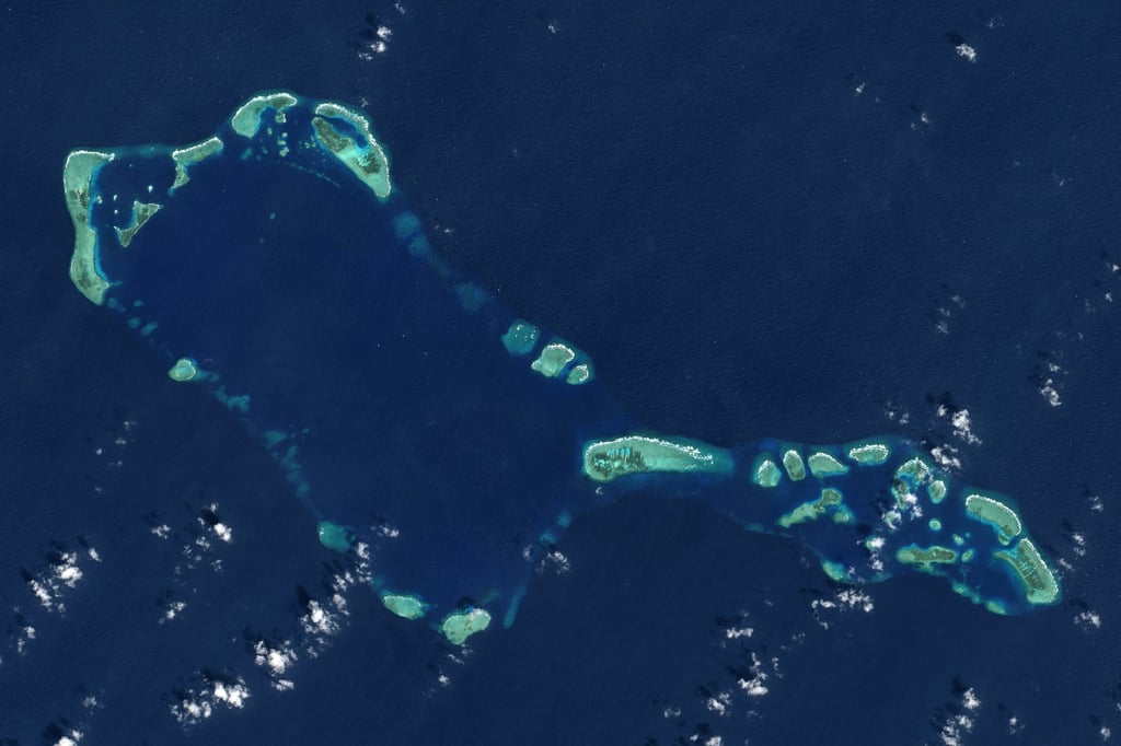 China has been accused of trying to build an artificial island in the Sabina Shoal. Photo: Gallo Images/ Orbital Horizon/ Copernicus Sentinel Data 2021 China has been accused of trying to build an artificial island in the Sabina Shoal. Photo: Gallo Images/ Orbital Horizon/ Copernicus Sentinel Data 2021