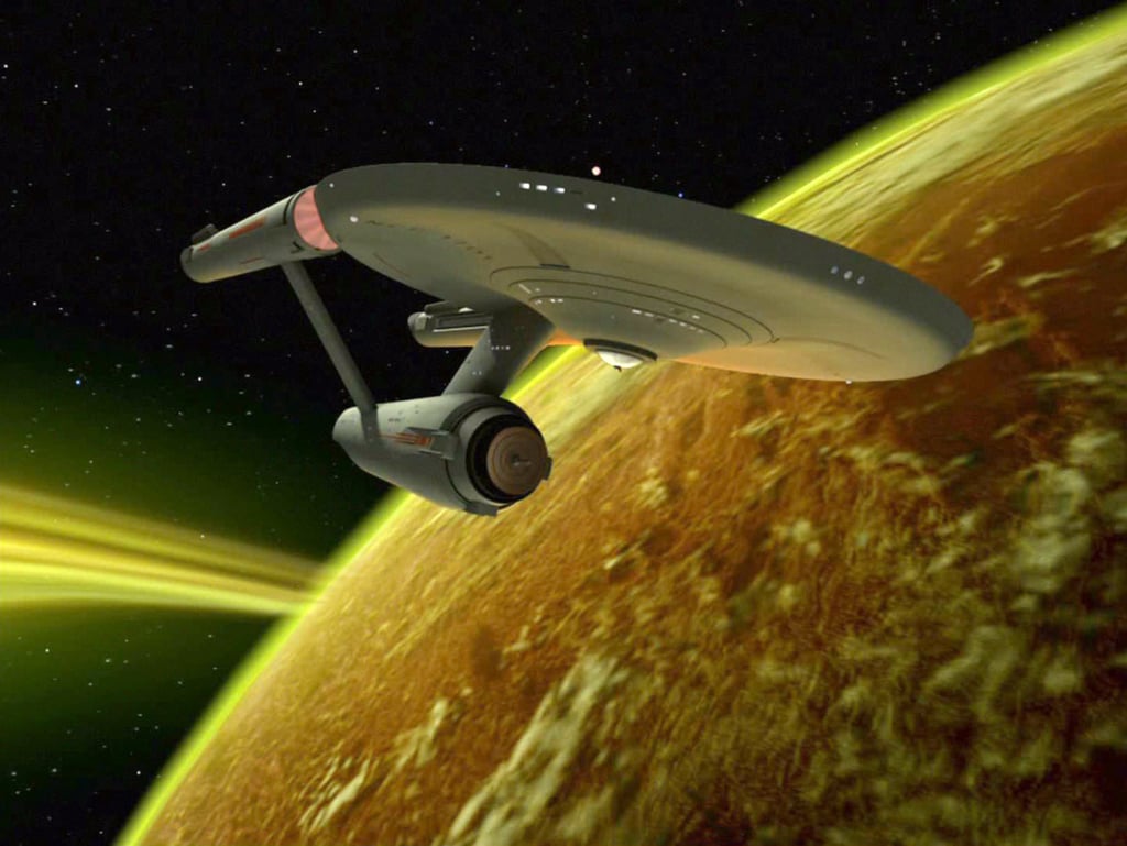 The USS Enterprise in a still from Star Trek: the Original Series. Photo: Getty Images The USS Enterprise in a still from Star Trek: the Original Series. Photo: Getty Images