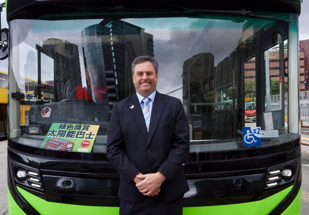 ‘We see electric buses as the future here, because there is a plentiful supply of electricity,’ says Andy Boulton, managing director of Alexander Dennis. Photo: Jonathan Wong