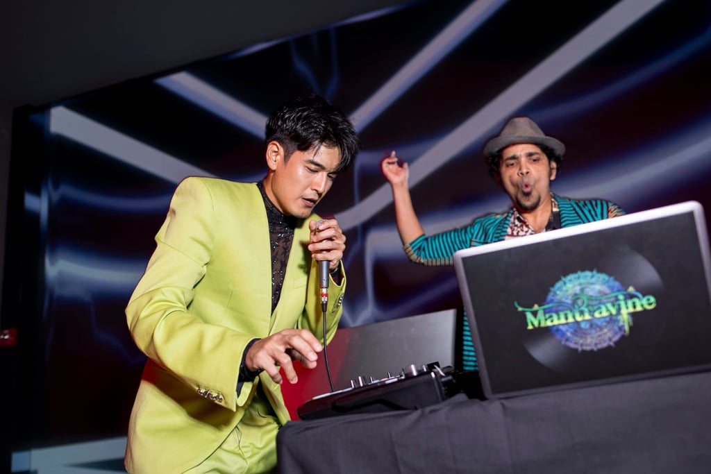 Nathan Hartono performing at The Singapore Edition’s Wonder Room. Photo: Handout