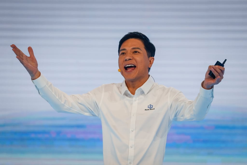 Robin Li Yanhong, CEO of Baidu. Photo: EPA-EFE Robin Li Yanhong, CEO of Baidu. Photo: EPA-EFE