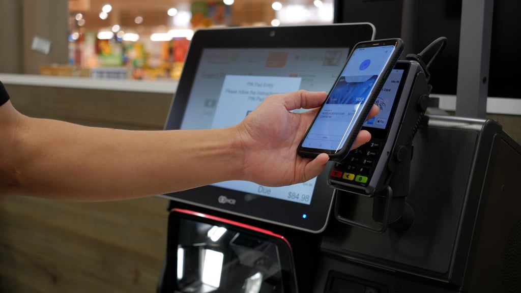 Contactless payments with Visa are quick and easy through the Visa Token Service. Photo: Shutterstock Contactless payments with Visa are quick and easy through the Visa Token Service. Photo: Shutterstock