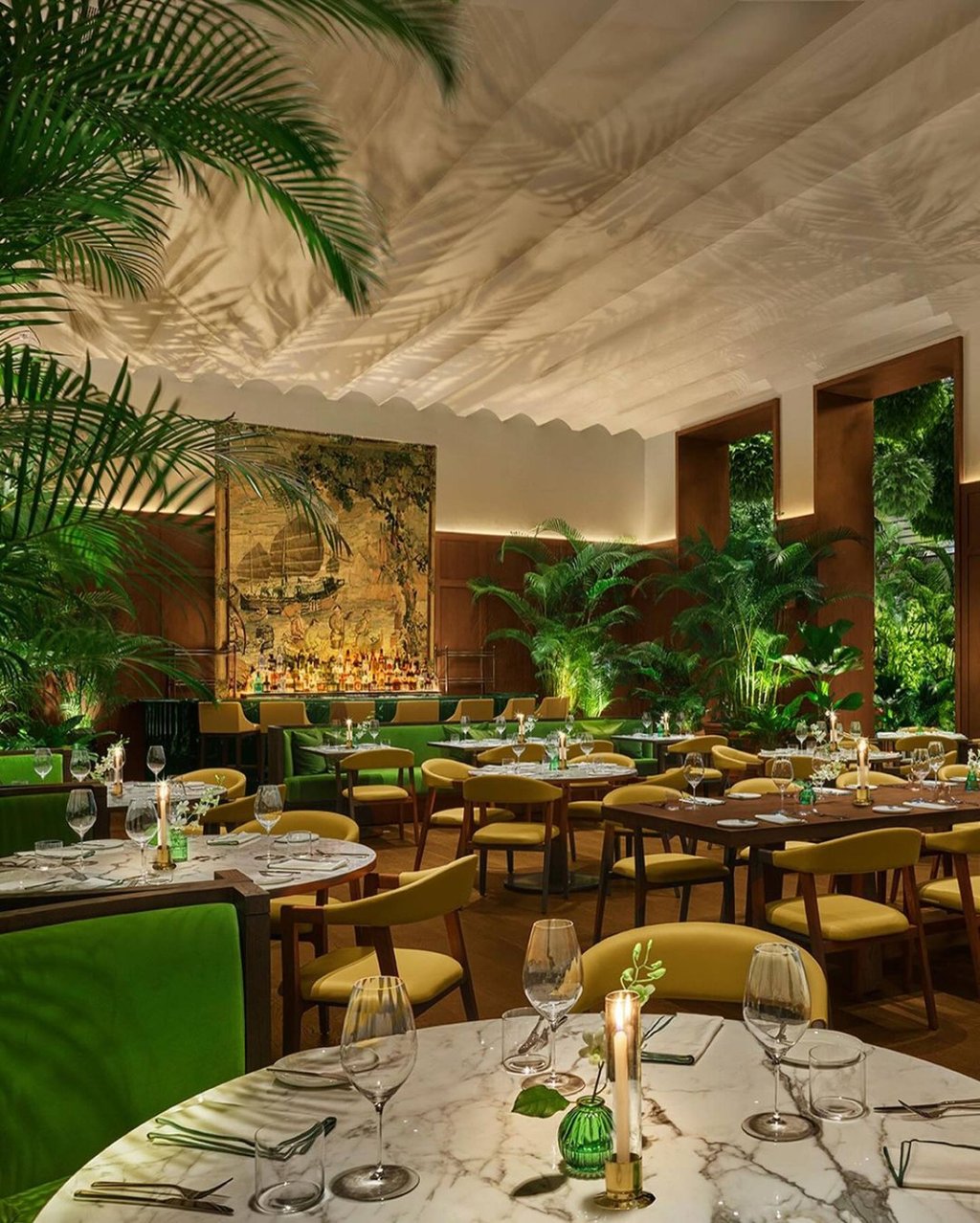 Restaurant Fysh at Edition is helmed by celebrated chef Josh Niland. Photo: @singaporeedition/Instagram