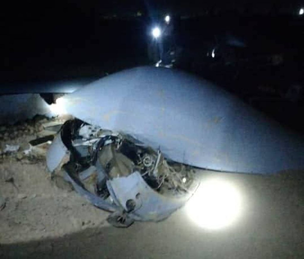 Houthis claim they have shot down another American MQ-9 Reaper UAV in Yemeni airspace. Photo: X/@ al_daraji3 Houthis claim they have shot down another American MQ-9 Reaper UAV in Yemeni airspace. Photo: X/@ al_daraji3