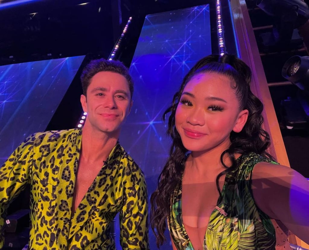 Suni Lee and Sasha Farber competed on Dancing with the Stars season 30. Photo: @sunisalee/Instagram