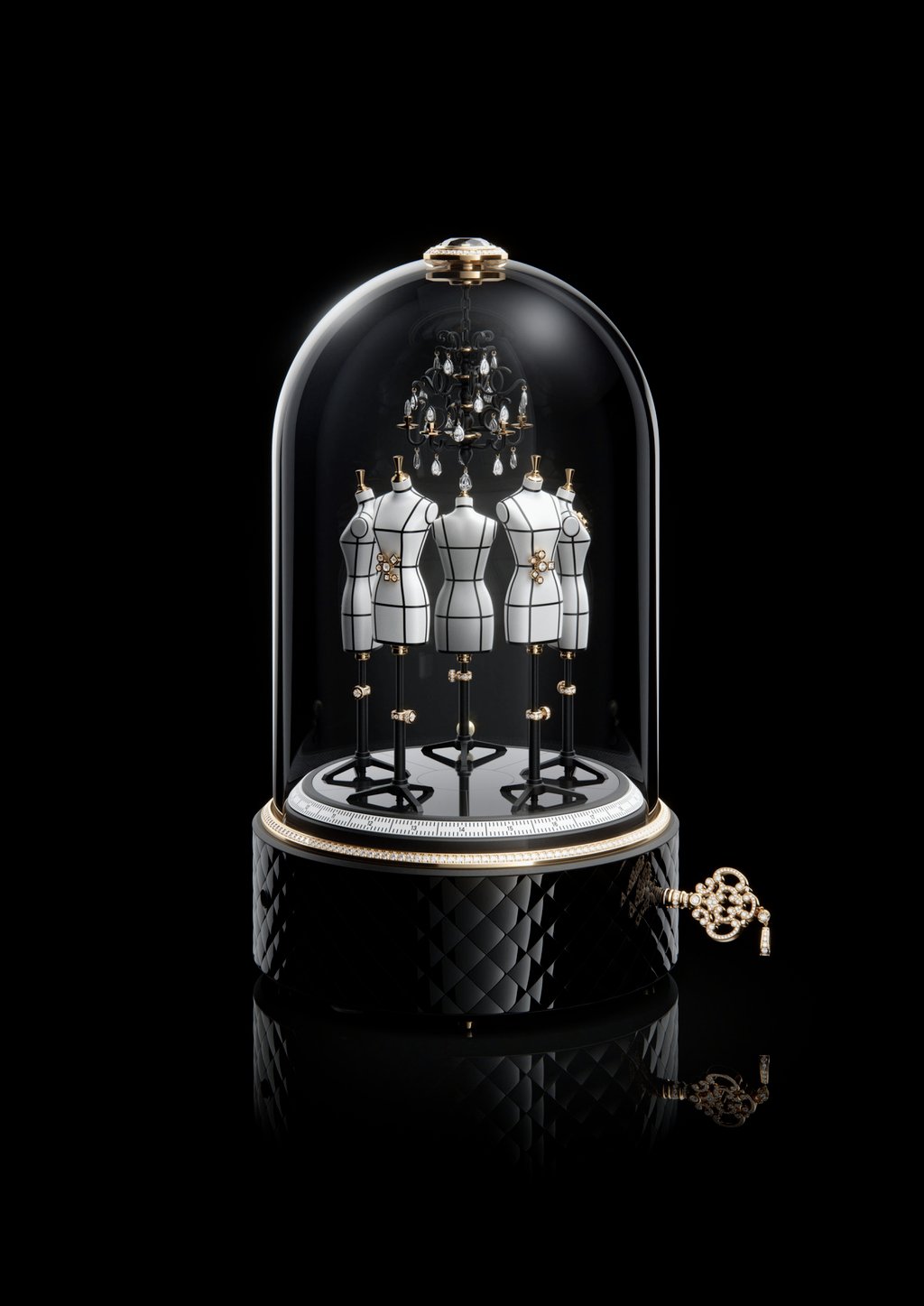 Chanel’s Musical Clock Couture Workshop Chanel’s Musical Clock Couture Workshop