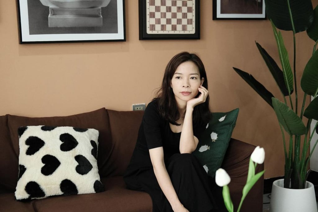 Jiumei says her messages, from the simple to the poetic, offer comfort to the lonely. Photo: The Paper Jiumei says her messages, from the simple to the poetic, offer comfort to the lonely. Photo: The Paper