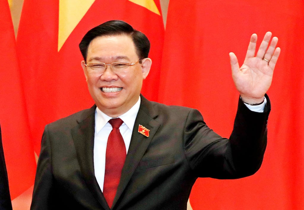 Vietnamese Chairman of the National Assembly Vuong Dinh resigned earlier this year, amid an ongoing anti-corruption campaign. Photo: AP/Pool